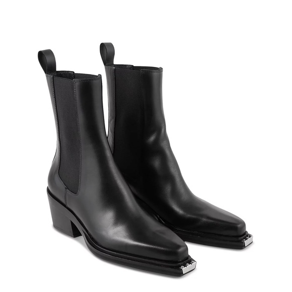 Saila Pull On Square Toe Booties - Picture 1 of 8